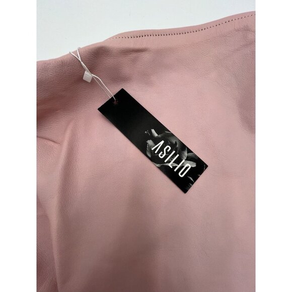 NWT ASILIO Blush Pink Artist In The Awe Side Snap Wrap Skirt Skirt Size Medium - Picture 8 of 10